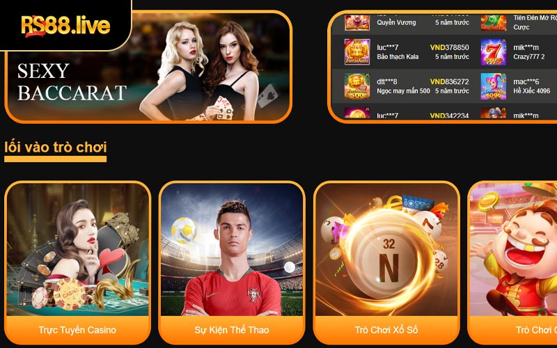 RS88 -Hệ thống cá cược đa dạng